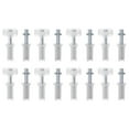 thumbnail image 3 of LEFU for Bifold Door Hardware Kit Top Pivot & Guide Wheel Set - Easy Installation Repair Kit for Closet Folding Pocket Accordion Barn Doors - Smooth Sliding Door Accessories 1PCS, 3 of 10
