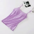 thumbnail image 3 of Womens Camisole with Built in Bra Adjustable Strap Camis Spaghetti Strap Tank Tops, 3 of 10