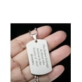 thumbnail image 3 of R.H. Jewelry Personalized Hand Stamped Dog Tag Graduation Stainless Steel Pendant, Cap, Diploma, 3 of 4