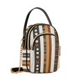 thumbnail image 7 of FORMRS Crossbody Bag for Women Quilted Travel Shoulder Cell Phone Purse with Chain Strap Handbag, Abstract Dots, 7 of 7