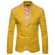 thumbnail image 3 of Traje de moda de primavera y verano para hombre, traje pequeño de lino y algodón ajustado a la moda para hombre, 3 of 6