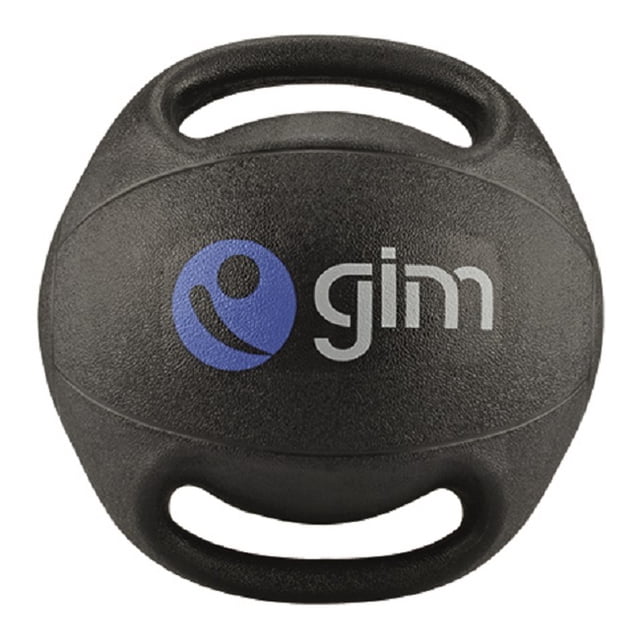 Balón Medicinal De Hule Con Doble Asa 5kg Gim Sports Bln5