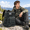 Camo Black-Large, variant on Large Camo Black Dad Diaper Backpack with 14 Pockets for Travel