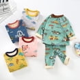 thumbnail image 2 of Conjunto de pijamas de invierno para niños, ropa de dormir de algodón con dibujos animados, para el hogar, para niñas de 4, 6 y 8 años, 2 of 4