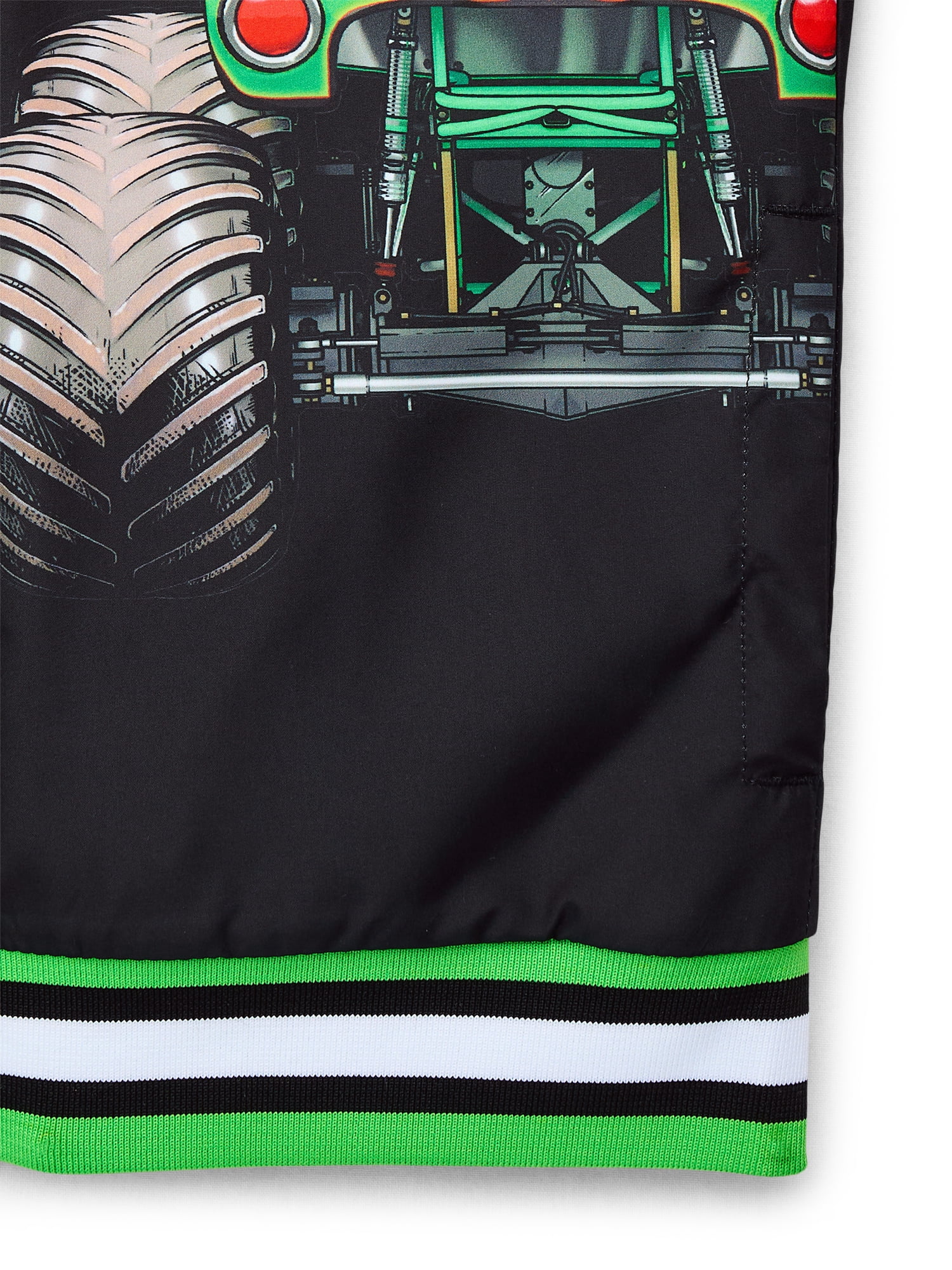 Monster Jam Boys Graphic Bomber Jacket, Sizes 4-12