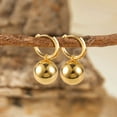 thumbnail image 6 of Alexcraft Ball Drop Dangle Earrings, 14K Gold Plated Hypoallergenic Ball Drop Earrings for Women, Silver Dangle Drop Earrings Fashion Jewelry, 6 of 6
