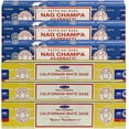 thumbnail image 2 of Nag Champa White Sage Incense Sticks & Holder Bundle Variety Pack From House Of Satya Incense Sticks And Trumiri, 2 of 3