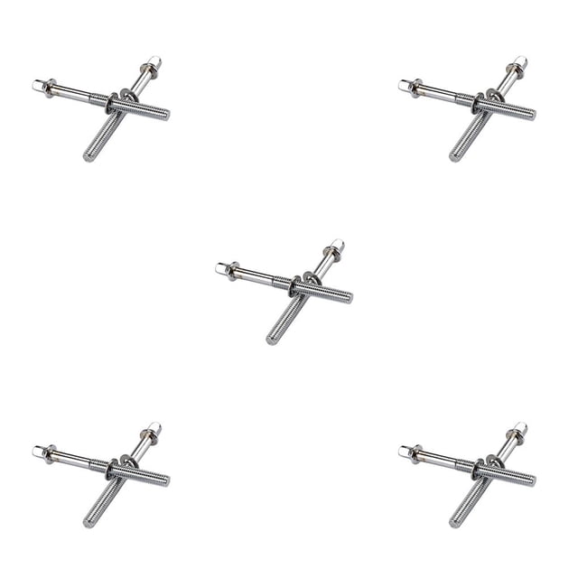 Soidarity 2 Pieces Professional Practical Drum Screws Instrument Drum Metal Lightweight Rods Tension Percussion Key-Screw Wear-resistant Type2 NO2 Soidarity CBP470850