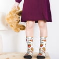 thumbnail image 5 of Rateoe Fast Food Pattern Children's Socks, Socks Gifts ,kids Crew Soft Cotton Socks , Moisture-Wicking, Durable, Ideal for Daily Wear & Sports, 5 of 5