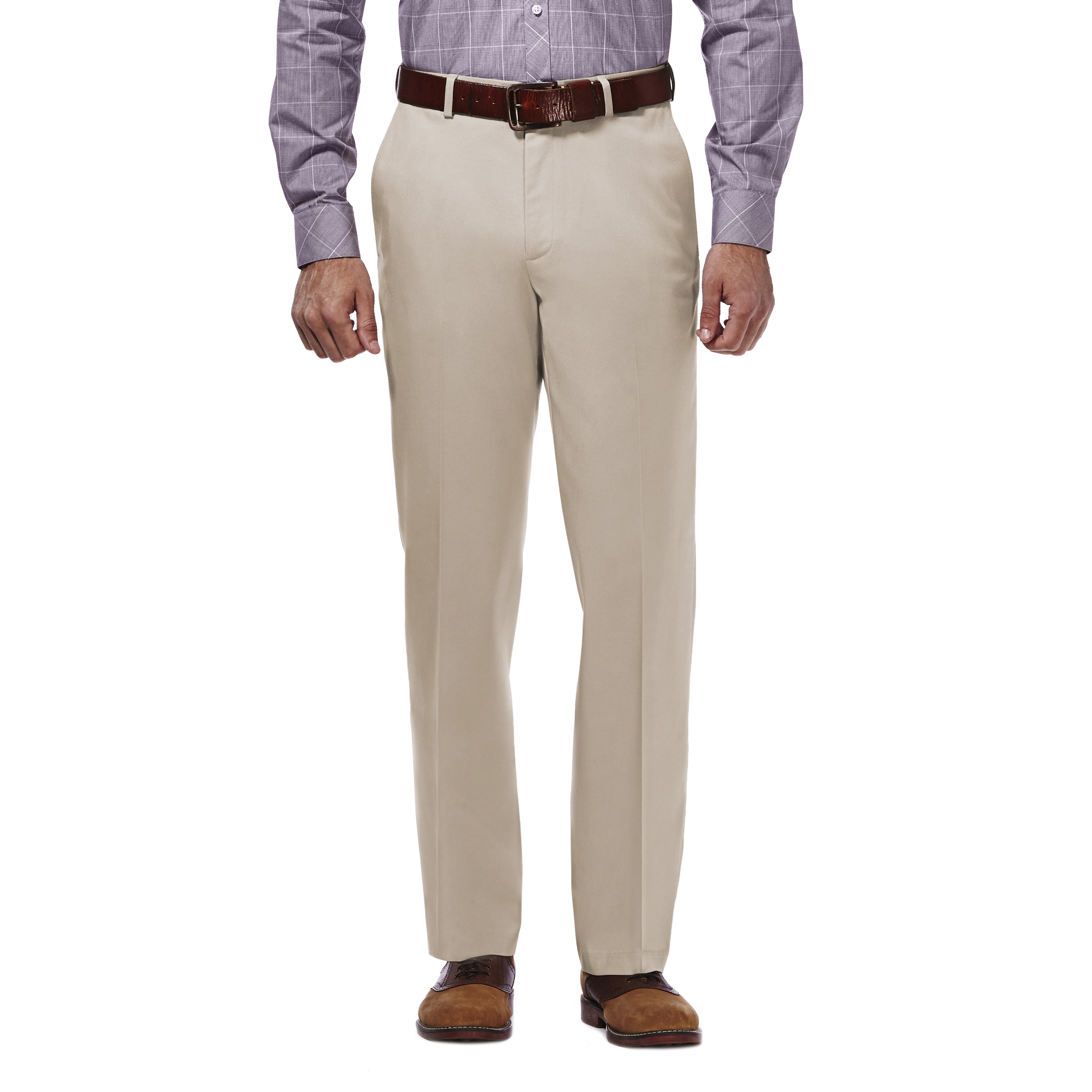 mens khaki flat front pants