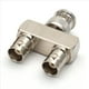 thumbnail image 4 of 2X Conector de Cobre Puro BNC de Vías un Macho A Dos Hembras Tipo y BNC Macho A Hembra BNC-JKK Adaptador de, 4 of 5