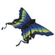 thumbnail image 1 of Cometa mariposa azul, cometa mariposa 133 x 70 cm Cometa azul para principiantes Cometa animal diseñada meticulosamente, 1 of 14