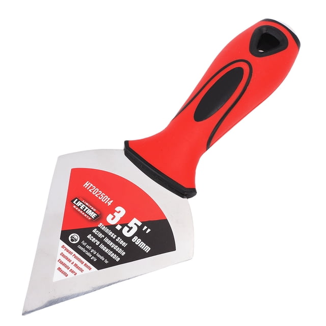 Paint Scraper Tool, 3.5 Inch Nylon Handle Putty Spatula Versatile Usage for Removing Wallpaper