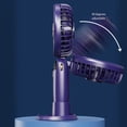 thumbnail image 2 of Injueey El pequeño ventilador del ABS portátil con el tenedor desmontable del teléfono de la versatilidad máxima de la cuerda de la Electrodomésticos D14azul oscuro 2000M, 2 of 6
