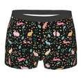 thumbnail image 5 of Uemuo Cute Rabbit And Flower Pattern Men's Boxer Briefs,Trunk Anti-Chafing,Comfortable, Durable, and Stylish Underwear-XX-Large, 5 of 9