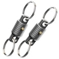 thumbnail image 3 of Titanium Quick Release Keychain Heavy-Duty Detachable Clip, Anti-Lost EDC Key Holder Ring for Men Women, 3 of 9