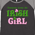 thumbnail image 4 of Inktastic Loves an Irish Girl Women's Plus Size T-Shirt, 4 of 5