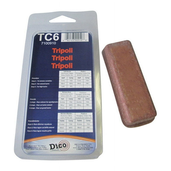 Dico 7100910 Buffing Compound, Tripoli, Brown