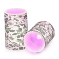 thumbnail image 7 of Yayeee Flameless Candles with Remote Flickering Battery Operated Multi Color Changing, Green Floral, 7 of 7