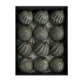 thumbnail image 1 of 12PCS 8CM Vintage Rustic Christmas Ornaments -Christmas Tree Decorations, 1 of 10