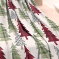 thumbnail image 3 of Multicolor Christmas Tree Pattern Blanket,Comfortable Soft Lamb Wool Throw Blanket,All Season,Warm Lightweight Blankets for Sofa Bed Couch Living Room Chair,40"x50", 3 of 4