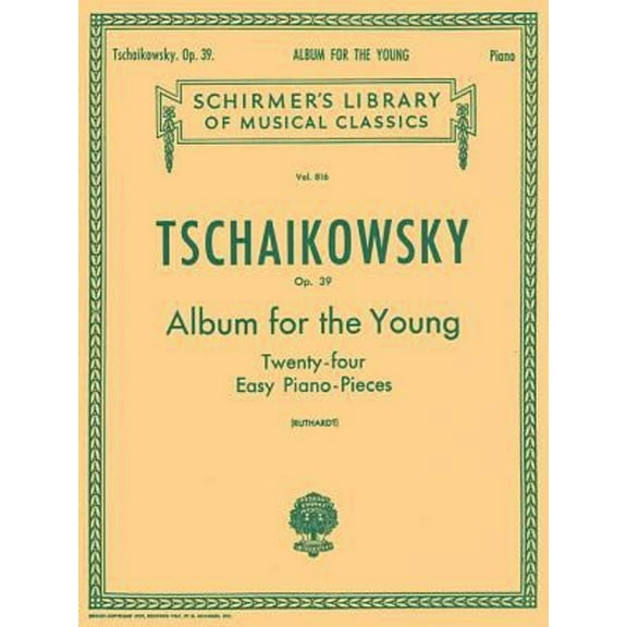 Pre-Owned Album for the Young (24 Easy Pieces), Op. 39: Schirmer Library of Classics Volume 816 Piano Solo, 9780634069451, 0634069454, Paperback,