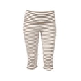 thumbnail image 6 of LIaqionyy Women Capri Pants Low Rise Lightweight Cropped Leggings Knee Length Striped Yoga Pant Workout Bottom, 6 of 7