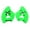Green, variant on Pebbuoy 1 Pair Swimming Hand Paddle with Silicone Strap Holes Professional Kids Adults Beginner Freestyle Training Aid Fins Lap Swimming Accessories