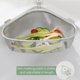 thumbnail image 3 of Escurridor triangular de acero inoxidable para fregadero de cocina, cesta de drenaje para alimentos, verduras, pelar huevos, organizador de almacenamiento, estante de cocina, 3 of 4