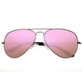 thumbnail image 1 of Sixty One Honupu Pink Pilot Sunglasses S141GN, 1 of 5