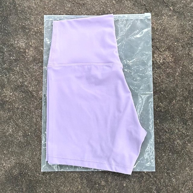 Pantalones cortos deportivos ajustados de cintura alta, ropa de yoga, pantalones cortos de nailon, pantalones elásticos altos ajustados para mujer