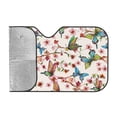 thumbnail image 2 of Bingfone Watercolor Floral With Butterflies Car Windshield Sunshade,Sun Foldable Sun Shield Sun Visor For Car - Medium, 2 of 8