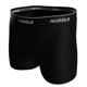 thumbnail image 5 of HUDDLE Calzoncillos Boxer para Hombre, pack de 3 – Mezcla de algodón, cintura con logo, color liso Negro M (Medium), 5 of 7