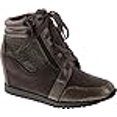 thumbnail image 3 of Forever Link Espadrilles Compensées Mode Shea-42 pour Femmes, Gris, 9, 3 of 4