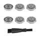 thumbnail image 2 of 6Pcs SH90 Razor Blade Replacment Head for Philips Shaver S7000 S8000 S9000 S9031 S9041 S9111 S9121 S, 2 of 5