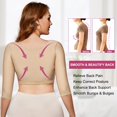 thumbnail image 4 of Manguito de compresión Arm Shaper para mujer después de la cirugía, color beige, 4 of 6