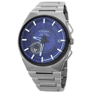 Citizen Men's Eco-Drive Altichron Titanium Rubber Watch, BN5035