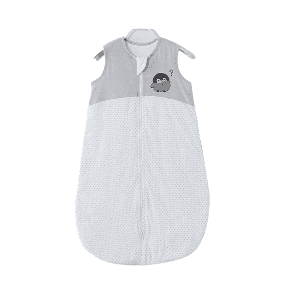 JUNWELL Toddler Sleep Sack Ergonomic Baby Boy Swaddles Comfortable Wearable Blanket Gray Penguin M