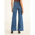 thumbnail image 2 of Sofia Jeans Women's Margot Wide Leg High Rise Jeans, 30.5" and 32.5" Inseams, Sizes 0-28, 2 of 4