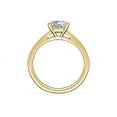 thumbnail image 2 of 2.00 Ct Princess Cut (D/VVS1) Moissanite Diamond Fine Ring for Engagement and Anniversary Solid 14K Yellow Gold Size 11.5 by Diamond-Capitals, 2 of 8
