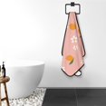 thumbnail image 5 of Cotton Bath Towels for Bathroom - Cute Lemon Flower Pink Microfiber Quick Dry Towels for Body Bath Sheets, Personalized Beach Towel, Soft Shower Towels for Travel Home Beach 27*55in, 5 of 7