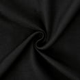thumbnail image 2 of OVZME Bethany 2 Panels Small Cafe Curtains 30 Inch Length, Faux Linen Textured Half Window Curtains for Kitchen Bathroom Farmhouse Country, Light Filtering Black Short Curtains, Each 30"Wx30"L BLACK, 2 of 7
