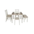 thumbnail image 4 of Powell Jane Brown 6 Piece Dining Set, 4 of 21