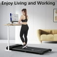 thumbnail image 3 of Vebreda 2 in 1 Under Desk Treadmill, 2.5HP Low Noise Walking Pad Running, 3 of 4