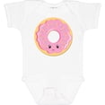 thumbnail image 3 of Inktastic Light Pink Donut Boys or Girls Baby Bodysuit, 3 of 5