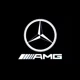 thumbnail image 3 of Lámpara de proyector de bienvenida para Mercedes Benz W205 W176 W246 W242 W212 S212 EABC Class, accesorios para coche, 2 luces LED para puerta de coche, 3 of 5