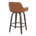 thumbnail image 6 of Daniella Counter Stools for Kitchen Counter in Dark Brown Walnut Wood, Counter Height Chairs, Bar Stools Set of 2, Counter Height Chairs, Bar Stools For Kitchen Island, 6 of 6