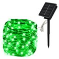 thumbnail image 3 of Guirnalda de luces LED solares para exteriores, 40 m, 10 m y 5 m, decoración navideña para el hogar, calle, fiesta, 3 of 5