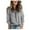 Gray, variant on Fesfesfes Women Sweaters Knitwear Pure Color Mohair Pullover Hollow Sweater Under $10