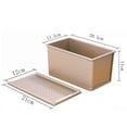 thumbnail image 3 of Molde Antiadherente Pastel Tostado Pan de Molde para Hornear Caja con Tapa Sunnimix Pan tostado con tapa, 3 of 8